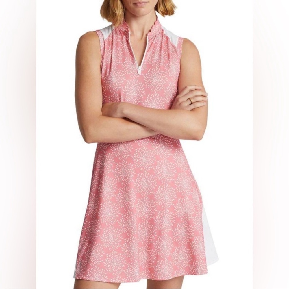 🆕 NWT! Lauren Ralph Lauren Feminine Detailed Golf Dress